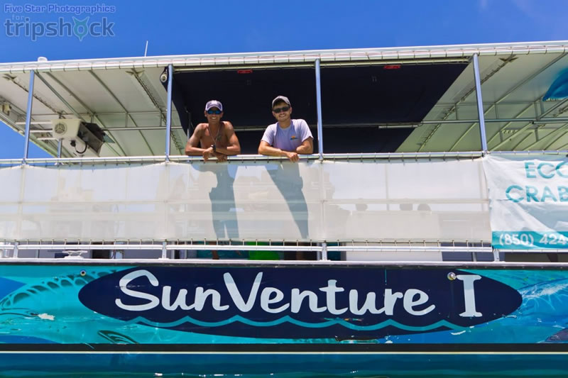 Spring Into the Water | SunVenture Destin Dolphin, Sunset & Crab Island Cruises