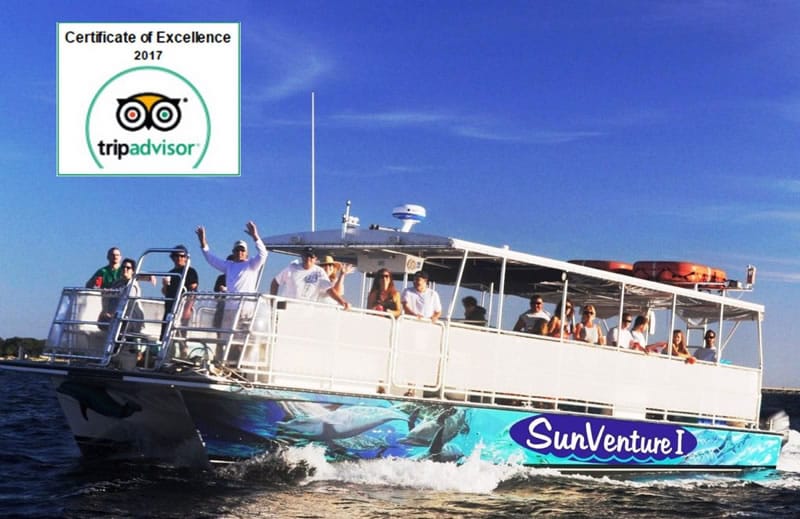 Tripadvisor Certificate of Excellence | Top Destin Boat Tours & Water Sports