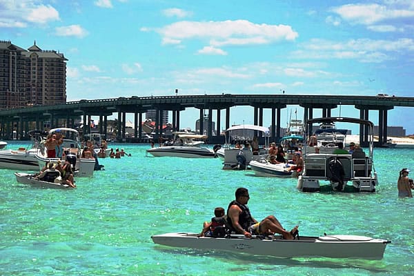 crab island destin